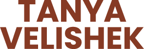 Tanya Velishek wordmark logo.